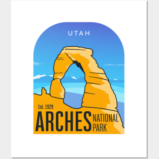 Arches National park Posters and Art